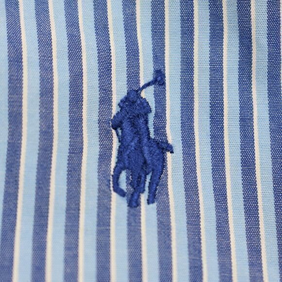 Polo By Ralph Lauren Mens Button-Down Alcott Shirt Size 15 1/2 32/33 Gently Used - Picture 5 of 5
